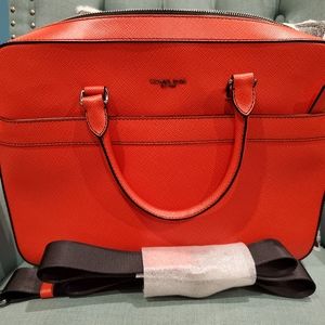 Michael Kors "Harrison" leather briefcase